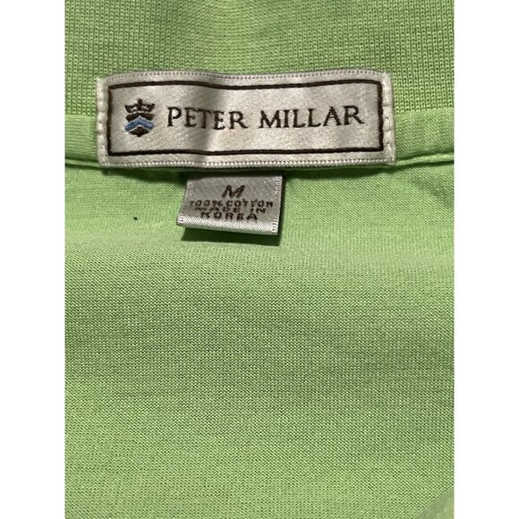 Peter Millar Other - Peter Millar Mens Polo Golf Shirt Medium Light Green